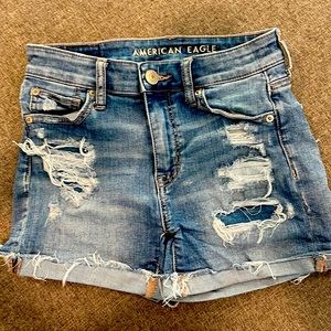 American eagle next level stretch jeans shorts size 0